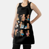 Tablier Livre de lecture de Noël de l'enseignant Gingerbre (Insitu)