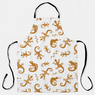 Tablier Lizards et caméléons motif sans soudure