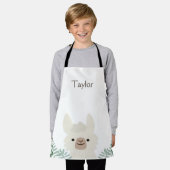 Tablier Llama Kids Apron personnalisé (Porté)