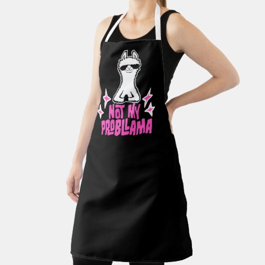 Tablier Llama Not My Probllama Meditation Yoga Sunglasses  (Insitu)