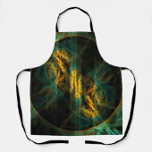 Tablier L'oeil de la Jungle Espace d'Art Abstrait (Recto)