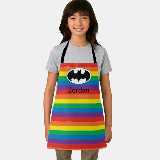 Tablier Logo Arc-en-ciel Batman (Insitu)