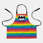 Tablier Logo Arc-en-ciel Batman (Recto)