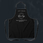 Tablier Logo blanc personnalisé de promotion d'entreprise<br><div class="desc">Améliorez votre image professionnelle et faites la promotion de votre entreprise avec ces tabliers de logo blanc personnalisables. Parfaits pour diverses industries et occasions, ces tabliers vous permettent de présenter un nom avec votre logo, votre site Web et votre poignée de médias sociaux et de créer un look cohésif et...</div>
