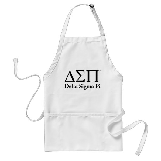 Tablier Logo Classique Delta Sigma Pi (Devant)