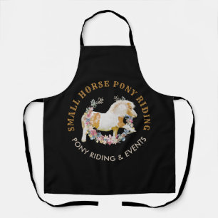 Tablier Logo de cheval de poney le plus mignon