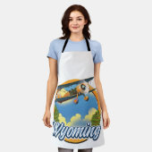 Tablier logo de dessin animé Wyoming (Porté)