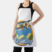 Tablier logo de dessin animé Wyoming (Insitu)