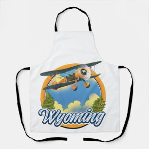 Tablier logo de dessin animé Wyoming