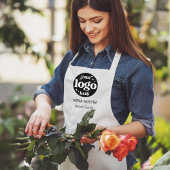 Tablier Logo de l'entreprise Nom de l'employé Titre du tra