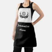 Tablier Logo de Tattoo du service des pompiers (Insitu)