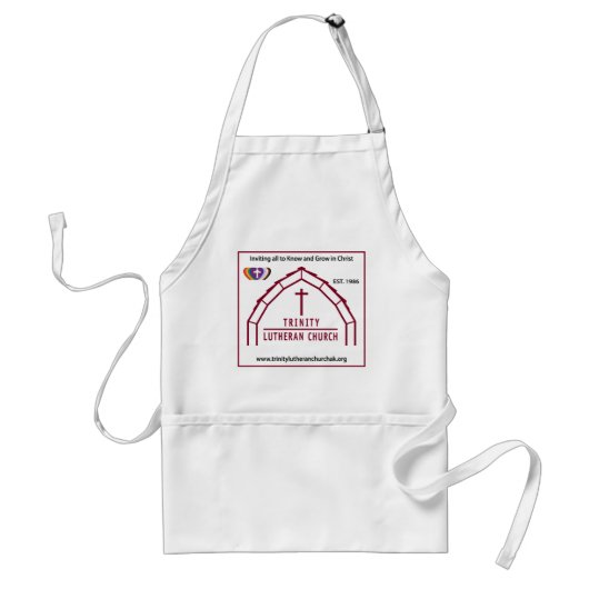 Tablier Logo de Trinity Lutheran (Devant)