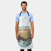 Tablier Logo de voyage Park City Utah (Porté)