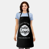 Tablier Logo d'entreprise personnalisé (Porté)