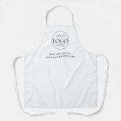 Tablier Logo d'entreprise Personnel simple et propre (Recto)