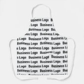 Tablier Logo d'entreprise promotionnel Motif noir blanc (Recto)