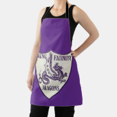 Tablier Logo des Dragons de Fighting Fairmont de Kettering (Insitu)