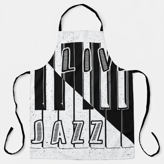 Tablier Logo d'illusion de jazz en direct (Recto)