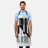 Tablier Logo d'illusion de jazz en direct (Porté)