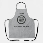 Tablier Logo et informations de l'entreprise | Arrière - p (Recto)