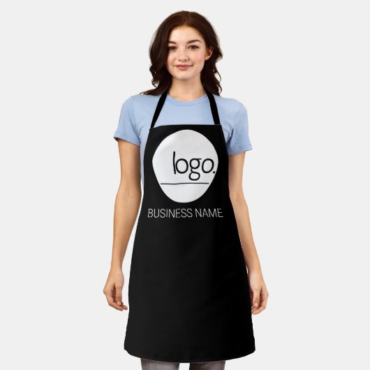 TABLIER LOGO ET NOM UNIFORME DE MARQUE PROFESSIONNELLE (Porté)
