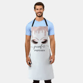 Tablier Logo Eyelashes Boulangerie Restauration Gâteaux Dé (Porté)