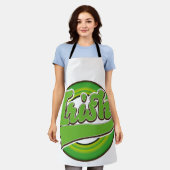 Tablier Logo irlandais. (Porté)