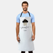 Tablier Logo Muffins Boulangerie Restauration Gâteaux Gold (Porté)