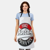 Tablier Logo Ponce Porto Rico vintage (Porté)