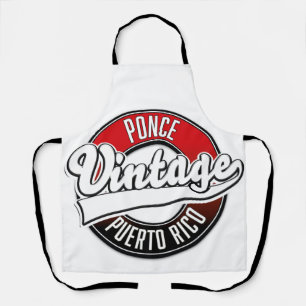 Tablier Logo Ponce Porto Rico vintage