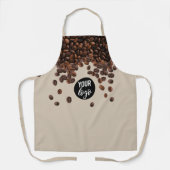 Tablier Logo Professionnel de Café Beans (Recto)