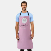 Tablier Logo Restaurant Boulangerie Restauration Café Bout (Porté)