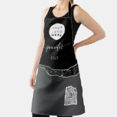 Tablier Logo Restaurant Boulangerie Restauration Gâteau QR (Insitu)