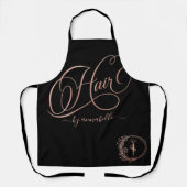 Tablier Logo rose Gold Hair  (Recto)