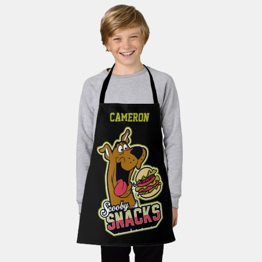 Tablier Logo Scooby-Doo "Scooby Snacks" (Porté)