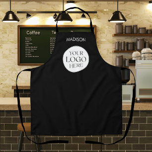 Tablier Logo simple personnalisé pour entreprise alimentai
