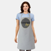 TABLIER LOGO UNIFORME PERSONNALISÉ PROFESSIONNEL (Porté)