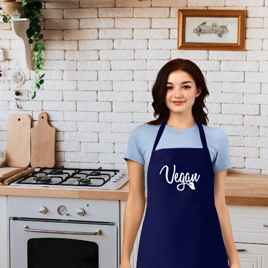 Tablier Logo Vegan moderne