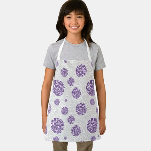 Tablier Logo Willy Wonka Psychedelic Graphisme (Insitu)