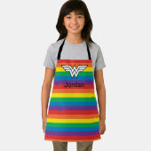 Tablier Logo Wonder Woman Rainbow (Insitu)