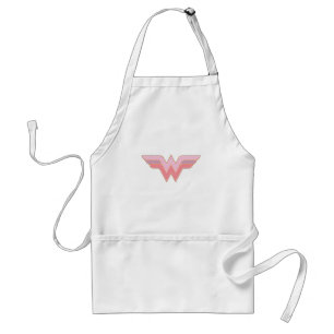 Tablier Logo Wonder Woman Rose and Orange Mesh