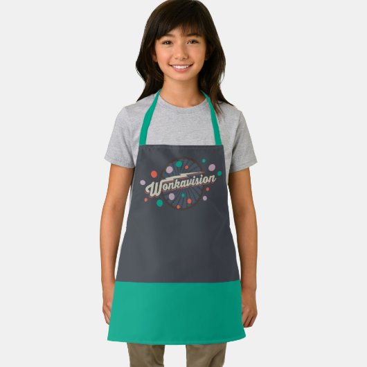 Tablier Logo Wonkavision (Insitu)