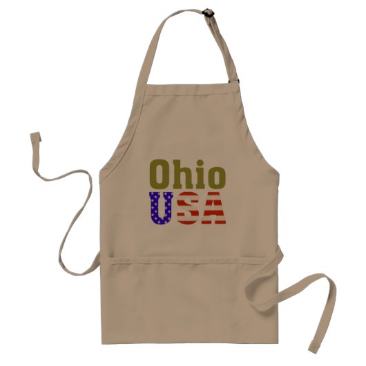 Tablier L'Ohio Etats-Unis ! (Devant)