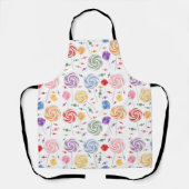 Tablier Lollipop Motif coloré (Recto)