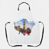 Tablier London 26.2 Marathoner Course Map Apron (Recto)