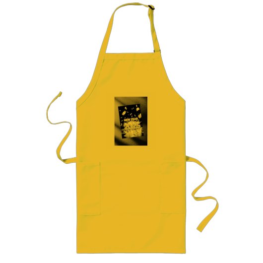 Tablier Long 2026 Festive Custom Celebration Kitchen Apron (Devant)