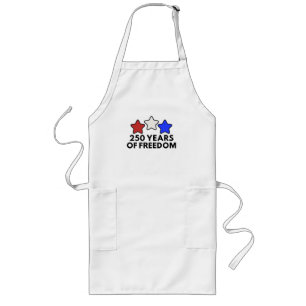 Tablier Long 250 Ans de Liberté Patriotique 