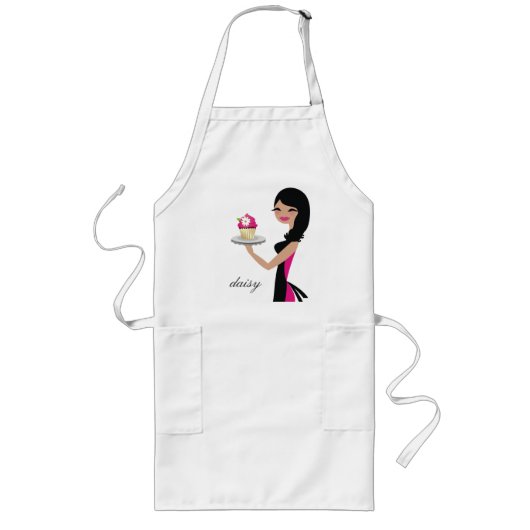 Tablier Long 311 brune onduleuse de Cutie | de petit gâteau de (Devant)