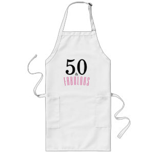Tablier Long 50 et fabuleux Anniversaire