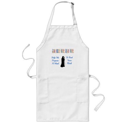 Tablier Long Aide de Jésus Flock Apron (Devant)
